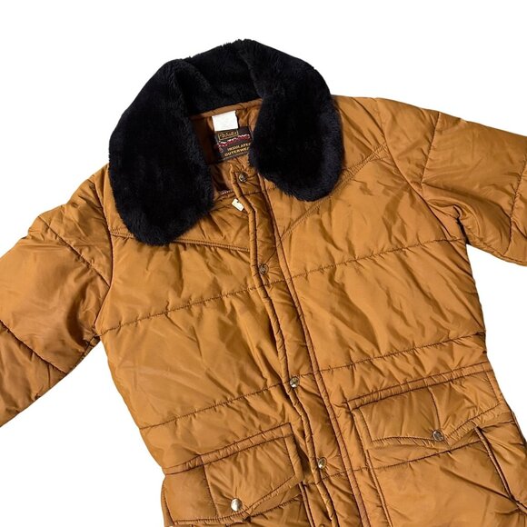 Vintage Coat Puffer Jacket Insulated Outerwear Blizzard Pruf Medium Walls USA - Picture 1 of 13